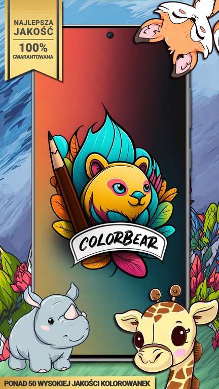 ColorBear - Kids Coloring Book - Kolorowanko-Rysowanka Dla Dzieci - Google Play