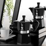 Bialetti – Moka Express: Klasyczna Kawiarka Do Przygotowywania Prawdziwej Włoskiej Kawy, 3 Filiżanek (130 Ml), Aluminiowa, Czarny