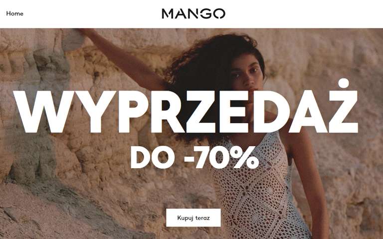 Wyprzedaż do -70% w @Mango - np. męski sweter z bawełną w 3 kolorach i inne