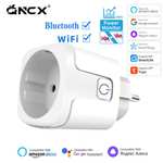 NCX Smart Socket WiFi Inteligentne gniazdo Tuya, Aliexpress promocja "3 items from 1,79$" w apce, Link główny by doczytać info/recenzje.