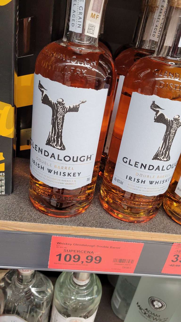Whisky Glendalough 0.7 42% Aldi