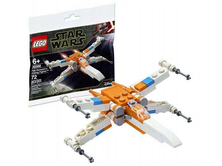 LEGO Star Wars Myśliwiec X-Wing Poe'a Damerona 30386 ( również za 9.99 model Lego 30383), odb.os.0zł