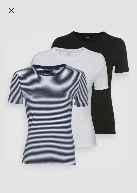 3 pack. Damskie koszulki t-shirt z krótkim rękawem. Marks & Spencer. 21.33 PLN/Sztukę