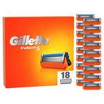 Gillette Fusion 5 wkłady 18 szt. Niemiecki Amazon. Abonament - wysyłka co 6 miesięcy z możliwością rezygnacji.