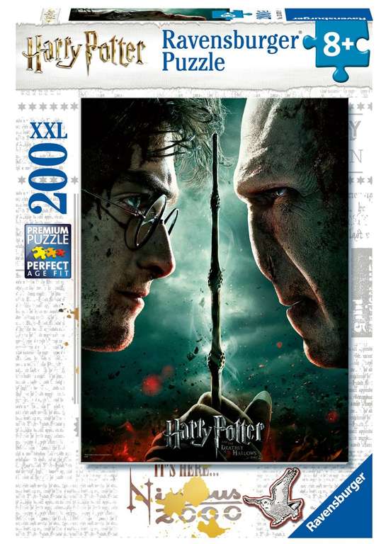 Empik: puzzle XXL 200 el. Harry Potter i Insygnia Śmierci cz. II, Ravensburger