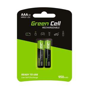 Empik - Green Cell Baterie Akumulatorki Paluszki 2x AAA HR03 950mAh