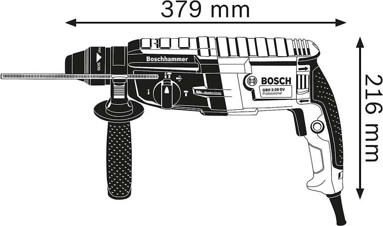 Bosch Professional: młot udarowo-obrotowy GBH 2-28 F 880W
