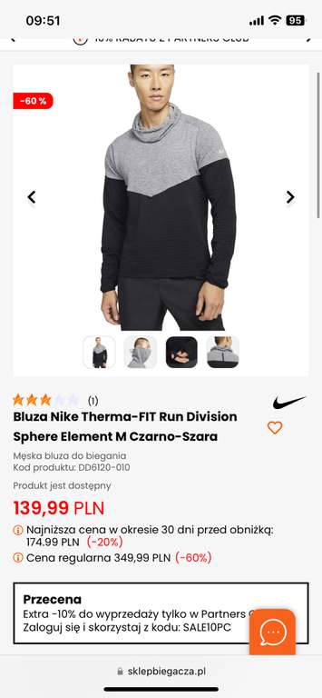 Bluza Nike Therma-FIT Run Division Sphere Element