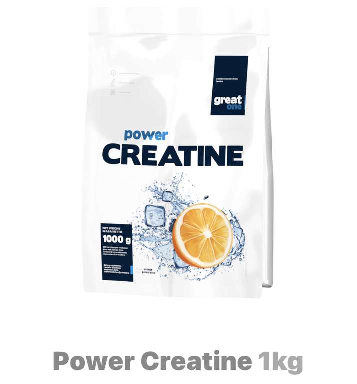 Kreatyna GreatOne 1 kg