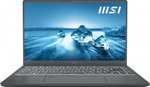 Laptop MSI Prestige 14 A12SC-093PL i7-1280P / 16 GB / 512 GB / W11 / GTX 1650 opcjonalne mysz i plecak