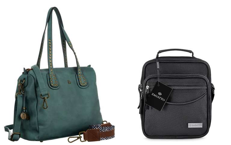 Saszetka męska / nerka Sling Bag Zagatto | oraz torba damska / shopper LuluCastagnette za 59,99 zł w Strefie Okazji @ Allegro