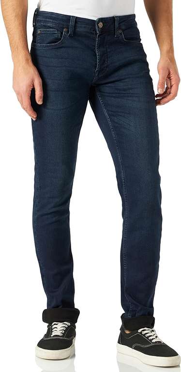 Spodnie jeansowe ONLY & SONS Onsloom Dark Blue SLIM FIT (12 rozmiarów)
