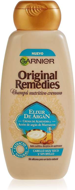 Szampon Garnier, Elixir Remedies z olejkiem arganowym 300ml, regeneracja i nawilżenie