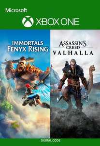 Assassin’s Creed Valhalla + Immortals Fenyx Rising Bundle XBOX LIVE Key ARGENTINA VPN @ Xbox One