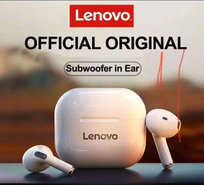 Słuchawki Lenovo LP40 TWS Aliexpress (13.52$)
