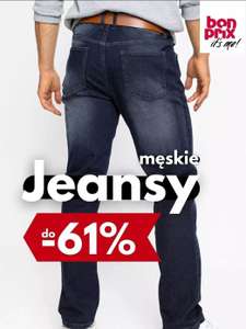 Jeansy męskie Bonprix do -61%