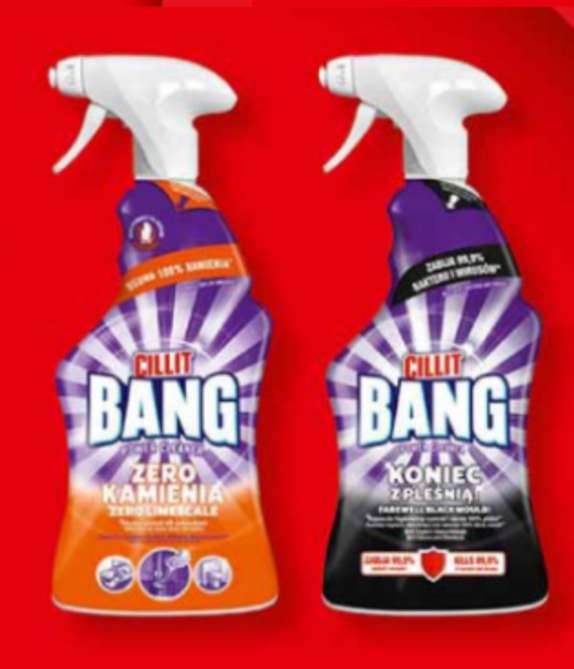 Spray Cillit Bang 750ml 1+1 Gratis (10,99 zł/szt) w Biedronce