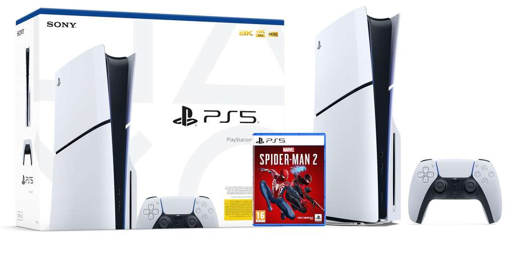 Console Playstation 5 Slim 1TB Spider Man 2 Bundle - Sony - IzzyGames Onde  você economiza Brincando !