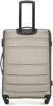 WITTCHEN Duża walizka na kółkach z twardą obudową ABS 97L Szampański | Amazon | Możliwe zbicie ceny |