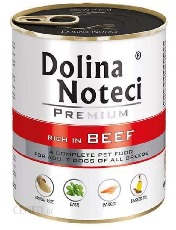 Mokra karma dla psa Dolina Noteci Premium 1 szt. 0,8 kg, różne smaki