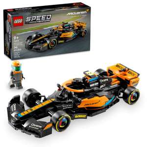 Wszystkie LEGO -30zł np. Lego SPEED CHAMPIONS McLaren F1 2023 76919 z kodem 30zł InPost pay