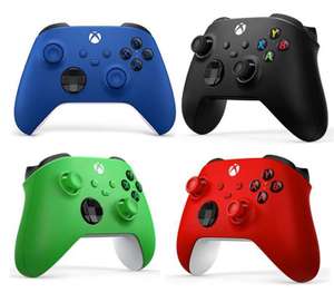 Kontroler bezprzewodowy Xbox - Velocity Green, Deep Pink, Carbon Black, Shock Blue, Pulse Red, Electric Volt po 176 zł - płatność gift cards