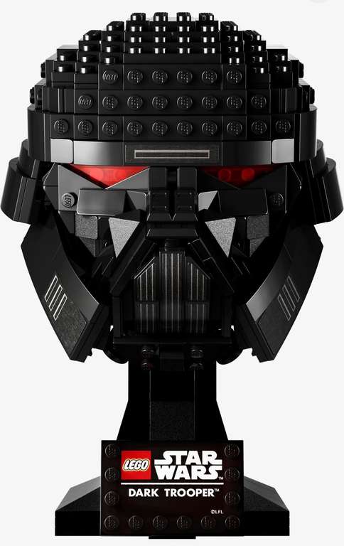 Lego STAR WARS 75343, Hełm mrocznego szturmowca