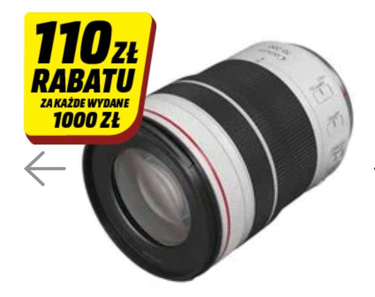 Obiektyw CANON RF 70-200 mm f/4L IS USM Lens (możliwe 5339zł) dla klubowiczów MM