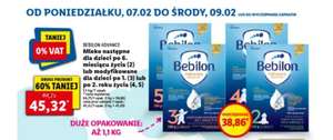 Mleko modyfikowane Bebilon Advance w Lidlu