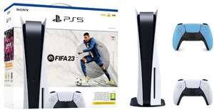 Konsola Sony PlayStation 5 + FIFA 23 + Pad Ice Blue PS5 - Smart okazja