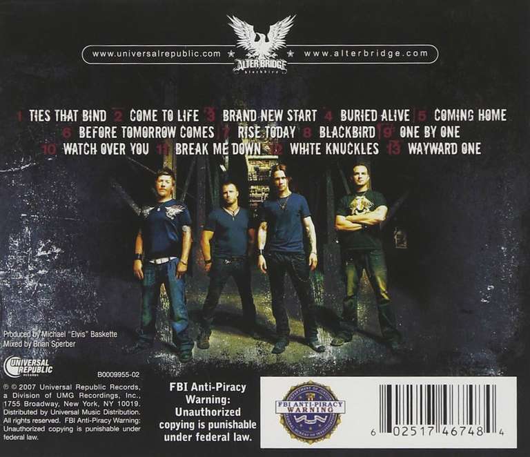 Płyta Alter Bridge "Blackbird" (CD)