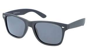 Okulary przeciwsłoneczne męskie polaryzacyjne PolarZone 700-1M UV400 + etui + szmatka czarny mat