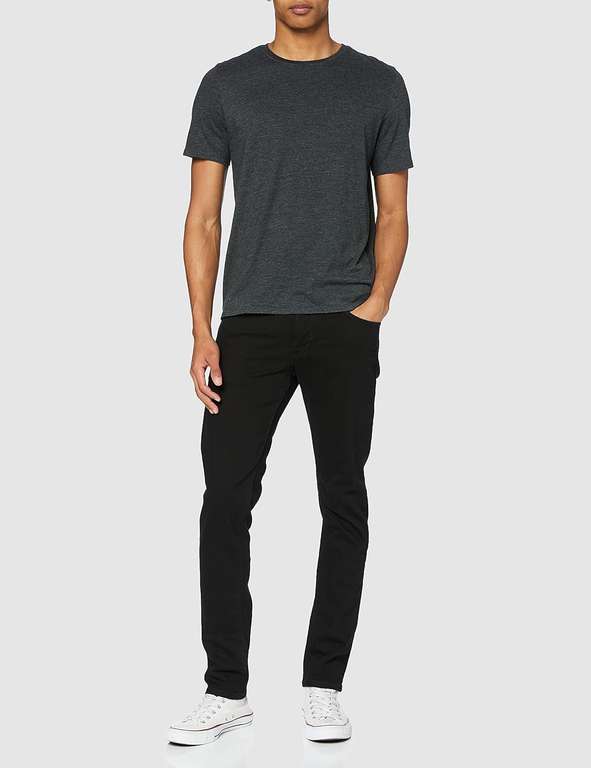 Spodnie Jack & Jones - czarne jeansy slim fit Glenn (11 rozmiarów) - darmowa dostawa