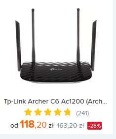 Router Tp-Link Archer C6 Ac1200 (Archerc6Ac1200)