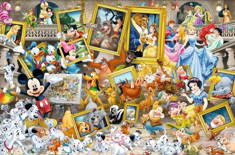 Puzzle Ravensburger Disney 5000 elementów (polski Amazon i oficjalny sklep Allegro, dostawa gratis bez prime)
