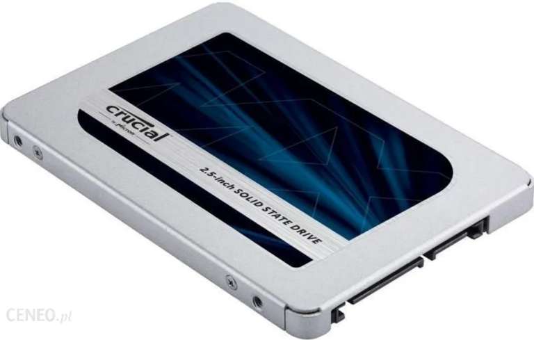 Dysk SSD Crucial MX500 500GB 2,5" (CT500MX500SSD1) [Możliwe 179,99]