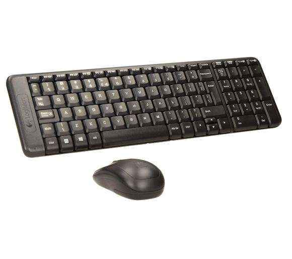 Bezprzewodowa klawiatura i mysz Logitech MK220
