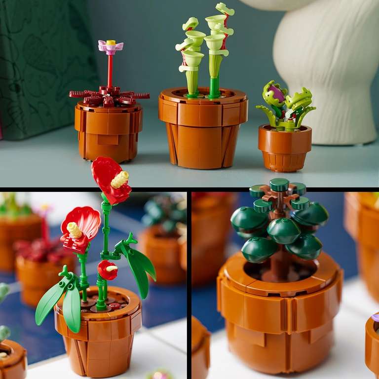 LEGO 10329 ICONS - Małe roślinki @ Amazon | Możliwe 137,35zł