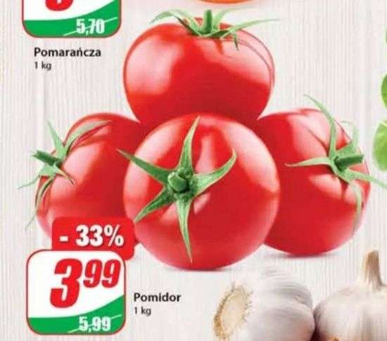 Pomidory luzem 1 kg Dino