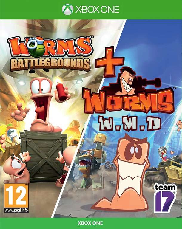 Worms: Battlegrounds + Worms W.M.D AR Xbox Series X|S CD Key - wymagany VPN