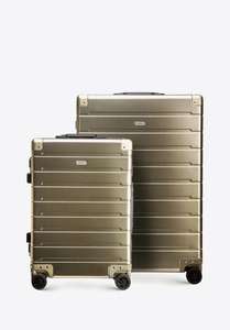 Zestaw dwóch walizek aluminiowych Wittchen
