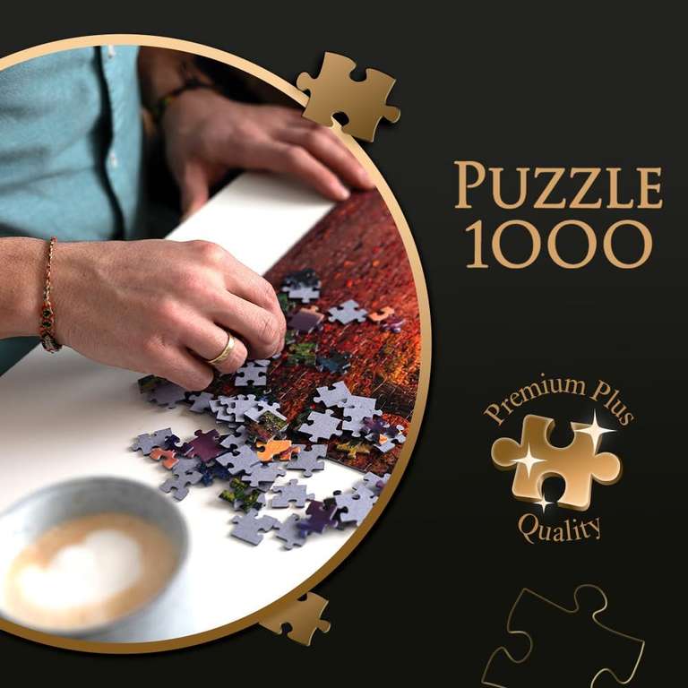 Trefl Premium Plus Quality Puzzle 1000 elementów - Dziki Leopard