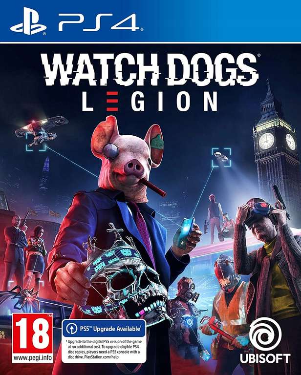 WATCH DOGS LEGION PS4 ANGIELSKA NOWA FOLIA