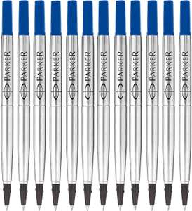 Parker 12szt niebieskich wkładów do długopisu, darmowa dostawa z Amazon Prime