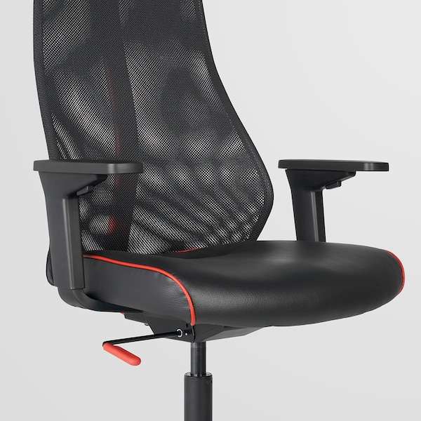 Krzesło gamingowe/biurowe Ikea MATCHSPEL białe/czarne - 160 zł taniej