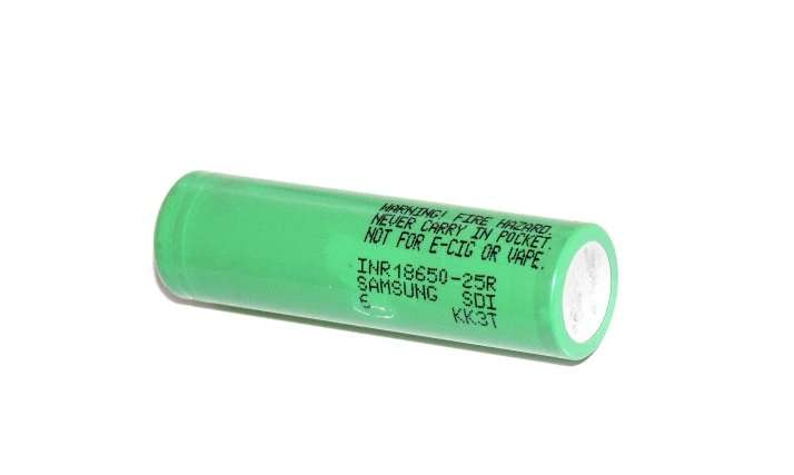 Akumulator 18650 2500mAh Samsung INR18650-25R 20A - Powystawowy