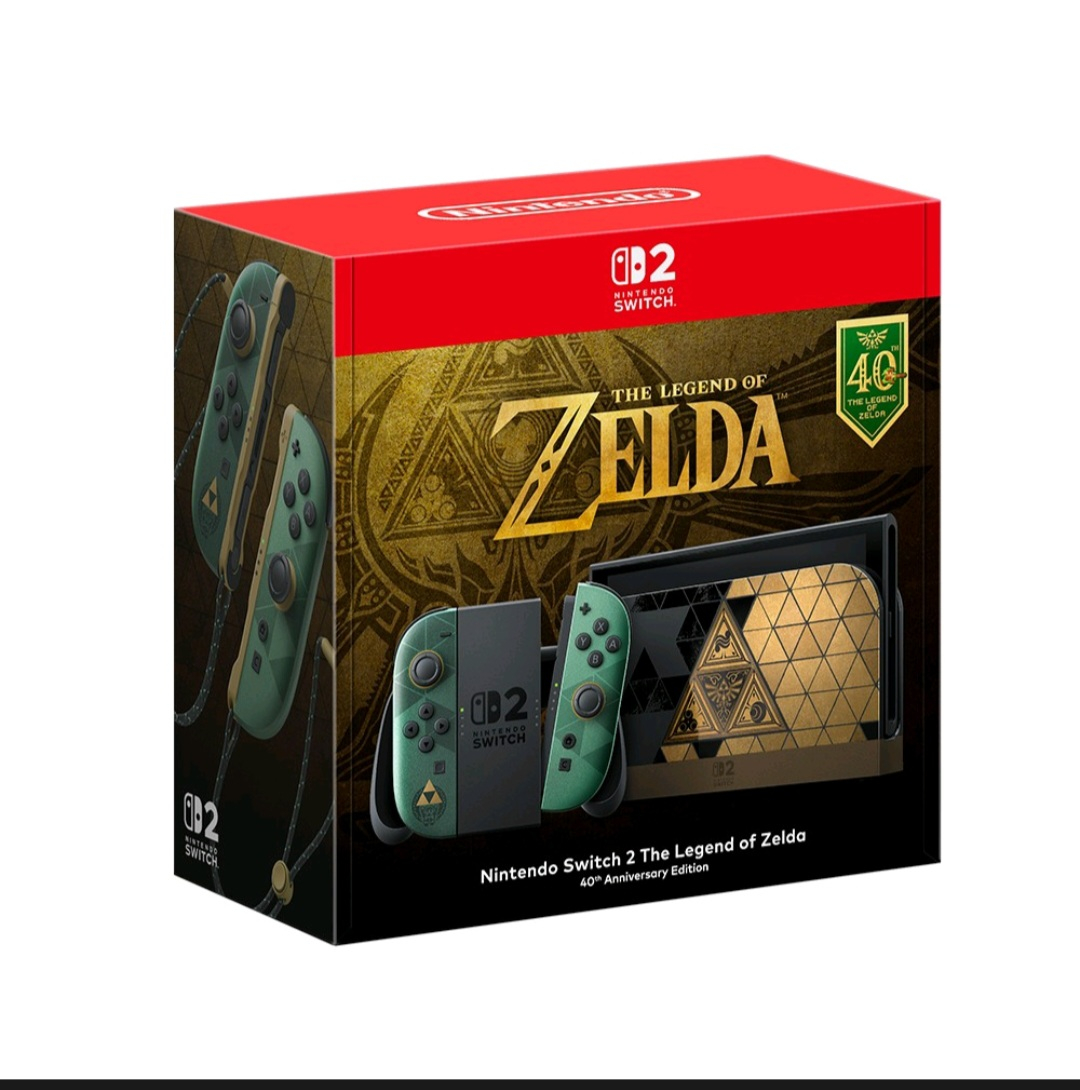 Nintendo Switch 2 256GB - The Legend Of Zelda 40th anniversary Pre Order Empik