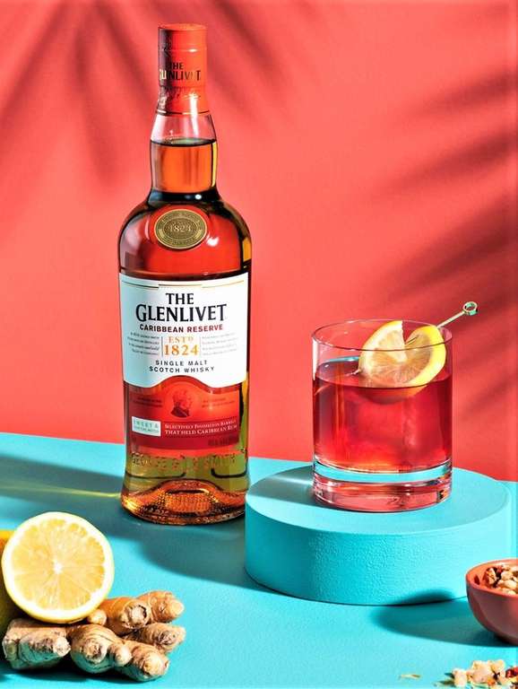 Whisky Glenlivet Caribbean Reserve Single Malt | 0,7L | 40% | Nowość ! Biedronka. Oferta Zbiorcza