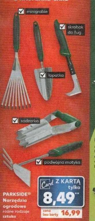 PARKSIDE Ręczne narzędzia ogrodnicze ze stali nierdzewnej- Kaufland