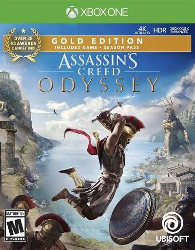 Assassin's Creed: Odyssey - Gold Edition XBOX Argentyna - opis (AC3 Remastered w pakiecie)